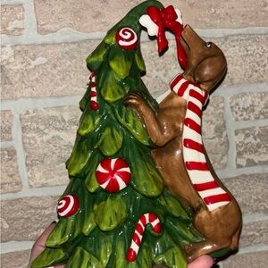 Viral Dachshund Festive Holiday Tree
